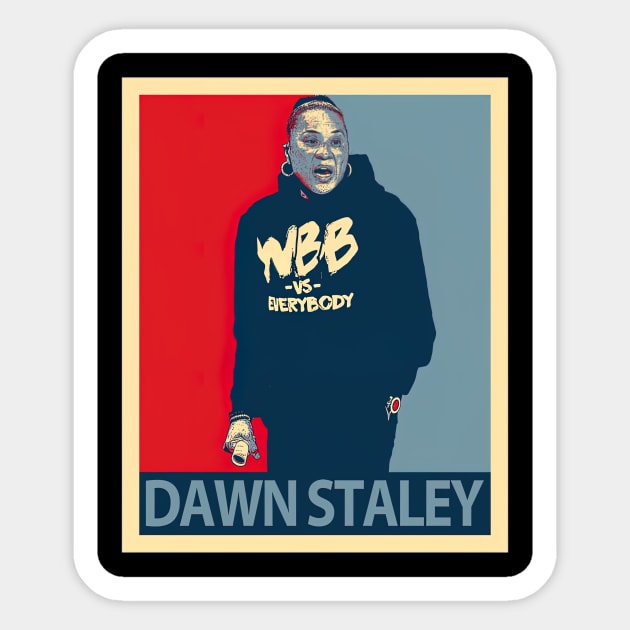 Dawn Staley Hall of Fame Sticker by IainDodes